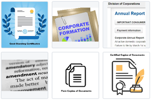 Good Standings, All Certificates, Amendments, Annual Reports Order Form